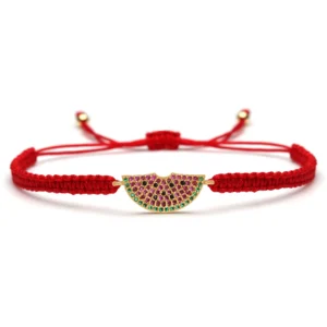 Watermelon hand bracelet.. a beautiful sign of support