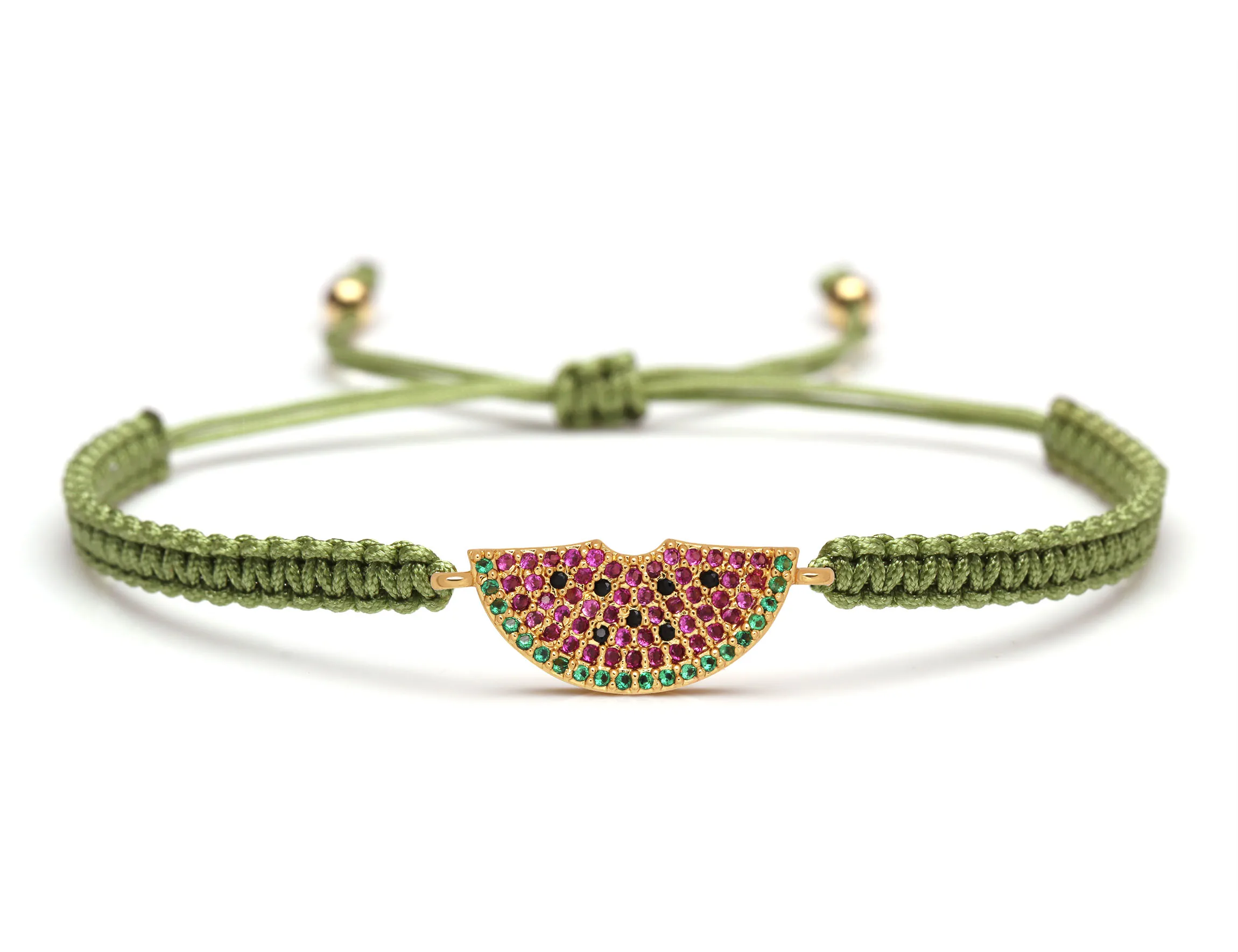 Watermelon hand bracelet.. a beautiful sign of support - Image 3